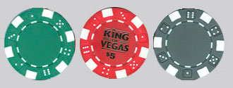 Casino Clay Chips Custom Imprinted