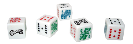 5/8" Custom Poker Dice