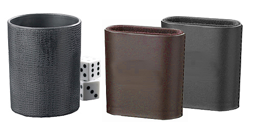 Plastic Blank Dice Cups for Games