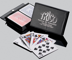 Playing Cards in Vinyl Case