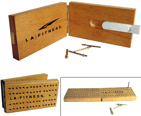 Custom Cribbage Travel Set