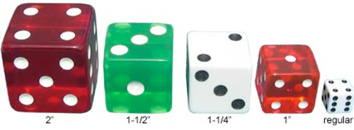 Jumbo Dice, 1